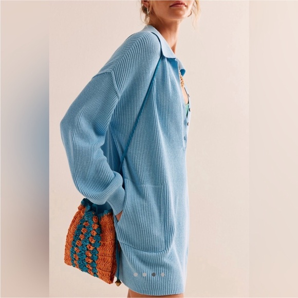 Free People Dresses & Skirts - NWT Free People Picnic Sweater mini dress❤️❤️❤️❤️
